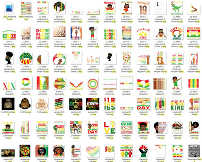 Bundle 1000+ Juneteenth png bundle - Digital download