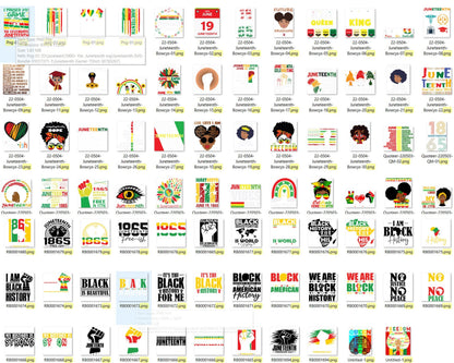 Bundle 1000+ Juneteenth png bundle - Digital download