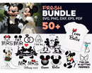Disney Just Married SVG, Disney Just Married SVG Cricut, Disney Just Married Clipart