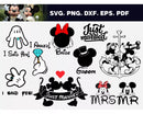Disney Just Married SVG, Disney Just Married SVG Cricut, Disney Just Married Clipart