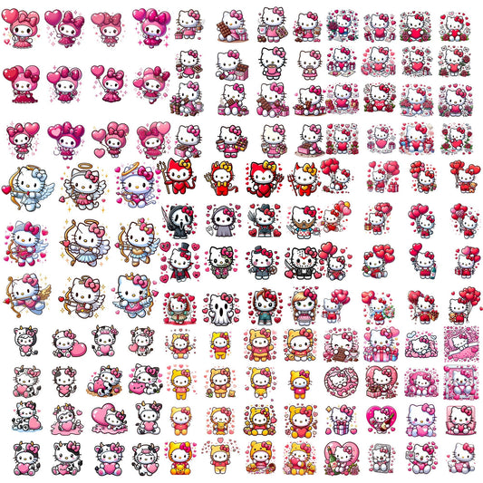Hello kitty valentine png bundle trending ver 2