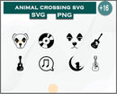 16+ KK slider Svg Bundle, Animal Crossing Svg Bundle, Animal Crossing Svg, Cartoon svg, png digital file