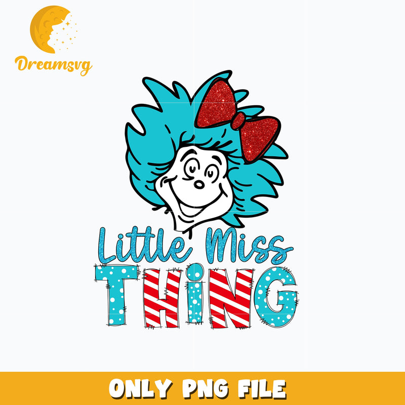 Dr Seuss little miss thing Png