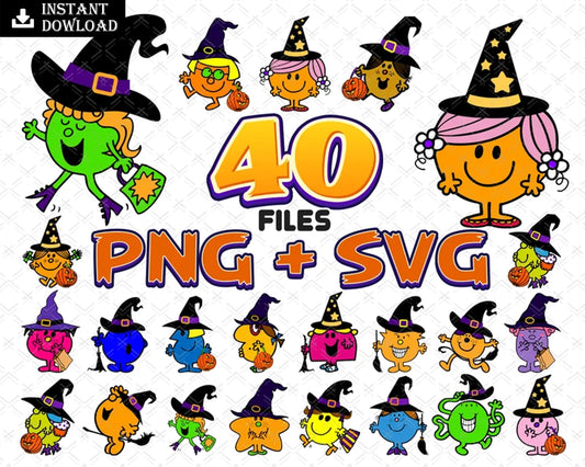 Halloween Little Miss PNG, SVG, Halloween Sublimation, Svg and Png files, Leopard Design Vintage , digital download.