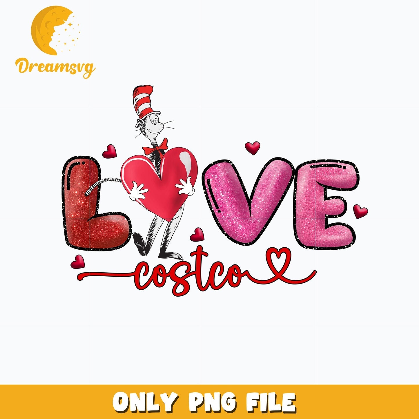 Dr seuss love costo png