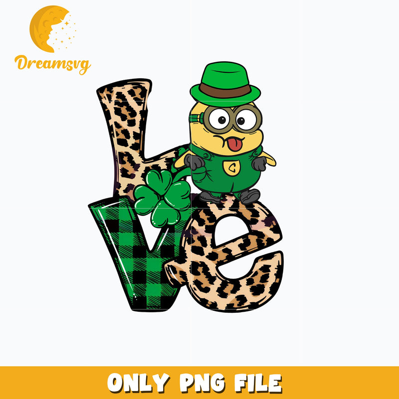 Minion love patrick's day Png