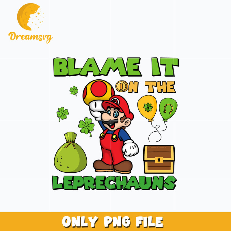 Blame It On The Leprechauns Png