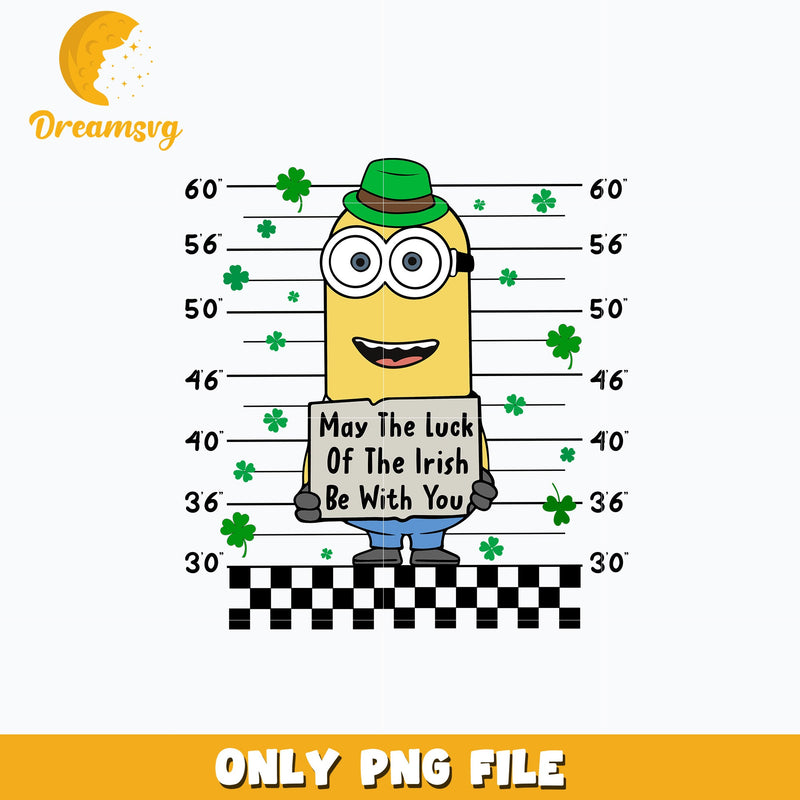 Minion may the luck patrick's day Png