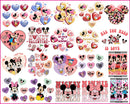 Version 2 - 20+Mickey Valentines Day bundle, Valentines Mickey, Valentines PNG Designs VLT30122203