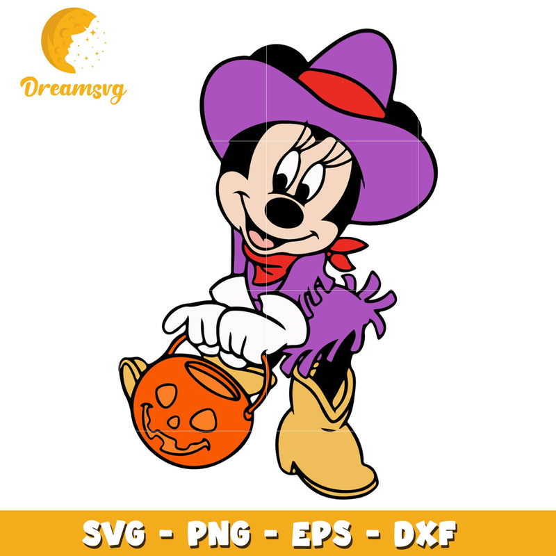 Minnie Mouse pumpkin svg, halloween svg