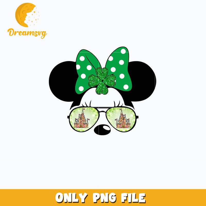 Minnie caslte st. patrick's day png