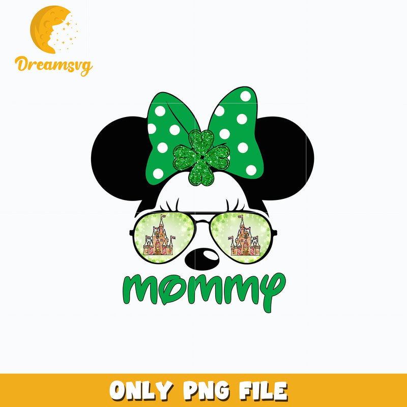 Minnie mommy caslte st. patrick's day png