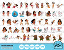 Moana 2 clipart bundle, Moana 2 svg cut files for Cricut / Silhouette, Moana 2 png