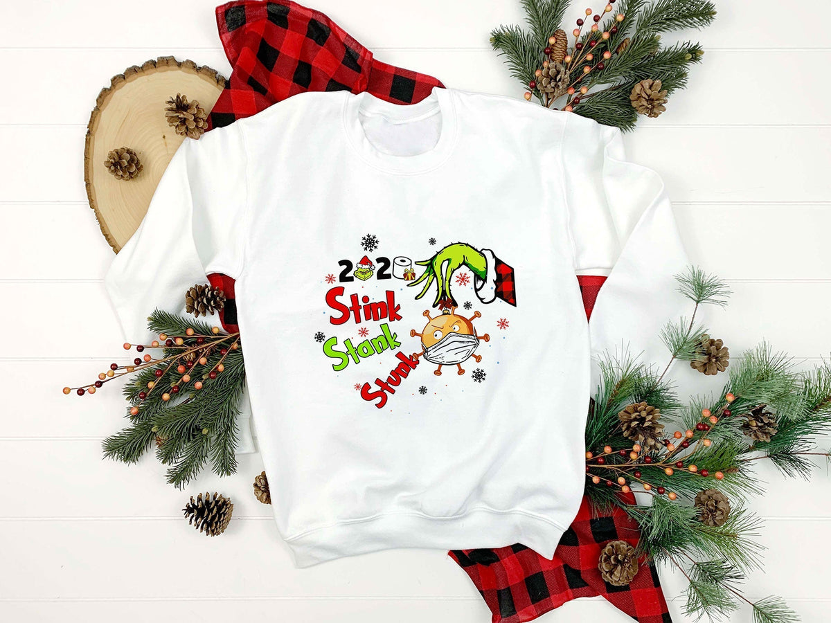 2020 Stink Stank Stunk 2020 Quarantine Christmas SVG PNG DXF EPS File