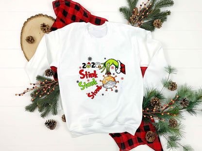 2020 Stink Stank Stunk 2020 Quarantine Christmas SVG PNG DXF EPS File