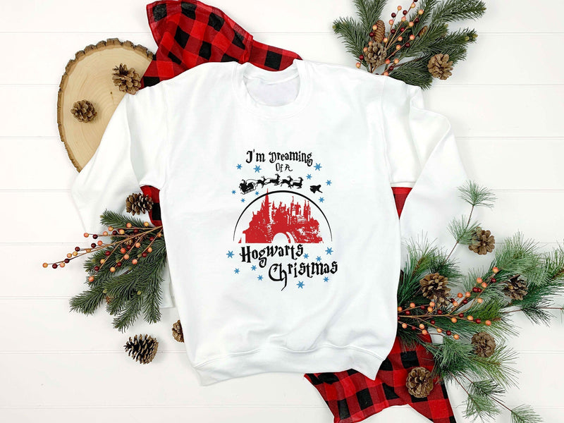 I'm Dreaming Of A Hogwarts Christmas SVG, Christmas SVG PNG DXF EPS File.