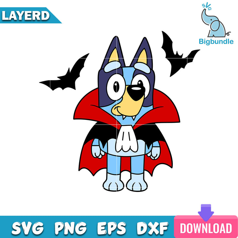 Bluey Halloween svg, Bluey svg, halloween svg for cricut