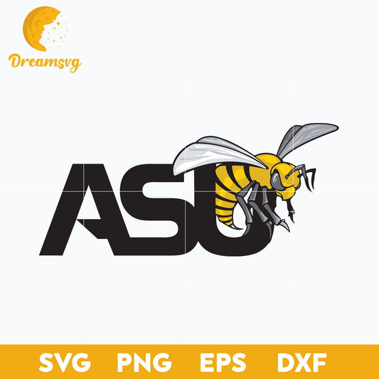 Alabama State Hornets Svg, Logo Ncaa Sport Svg, Ncaa Svg, Png, Dxf, Eps Download File.