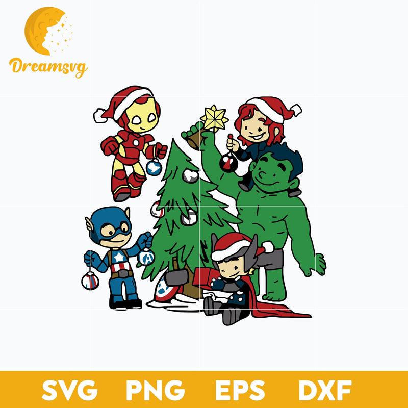 Avengers Christmas Jumper Iron Man SVG, Christmas SVG, PNG DXF EPS Digital File.