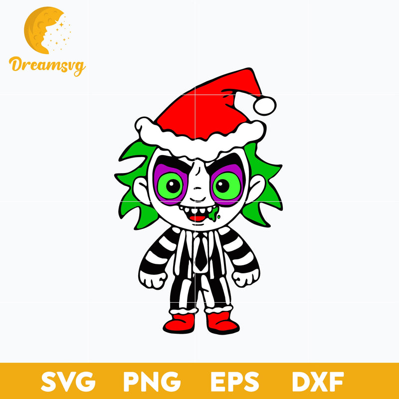 Beetlejuice Horror Movie Christmas SVG, Christmas SVG, PNG DXF EPS Digital File.