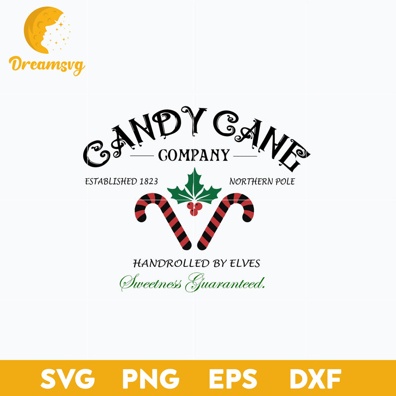 Candy Cane Company Christmas SVG, Christmas SVG, PNG DXF EPS Digital File.