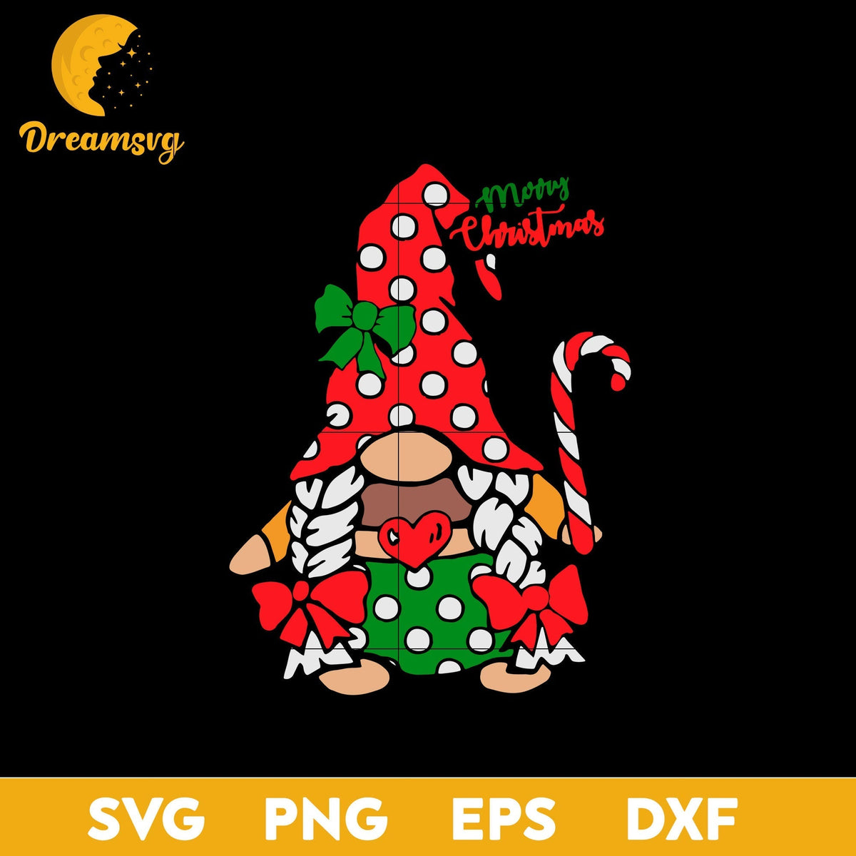 Christmas Gnome Couple Pajamas SVG, Christmas SVG, PNG DXF EPS Digital File.