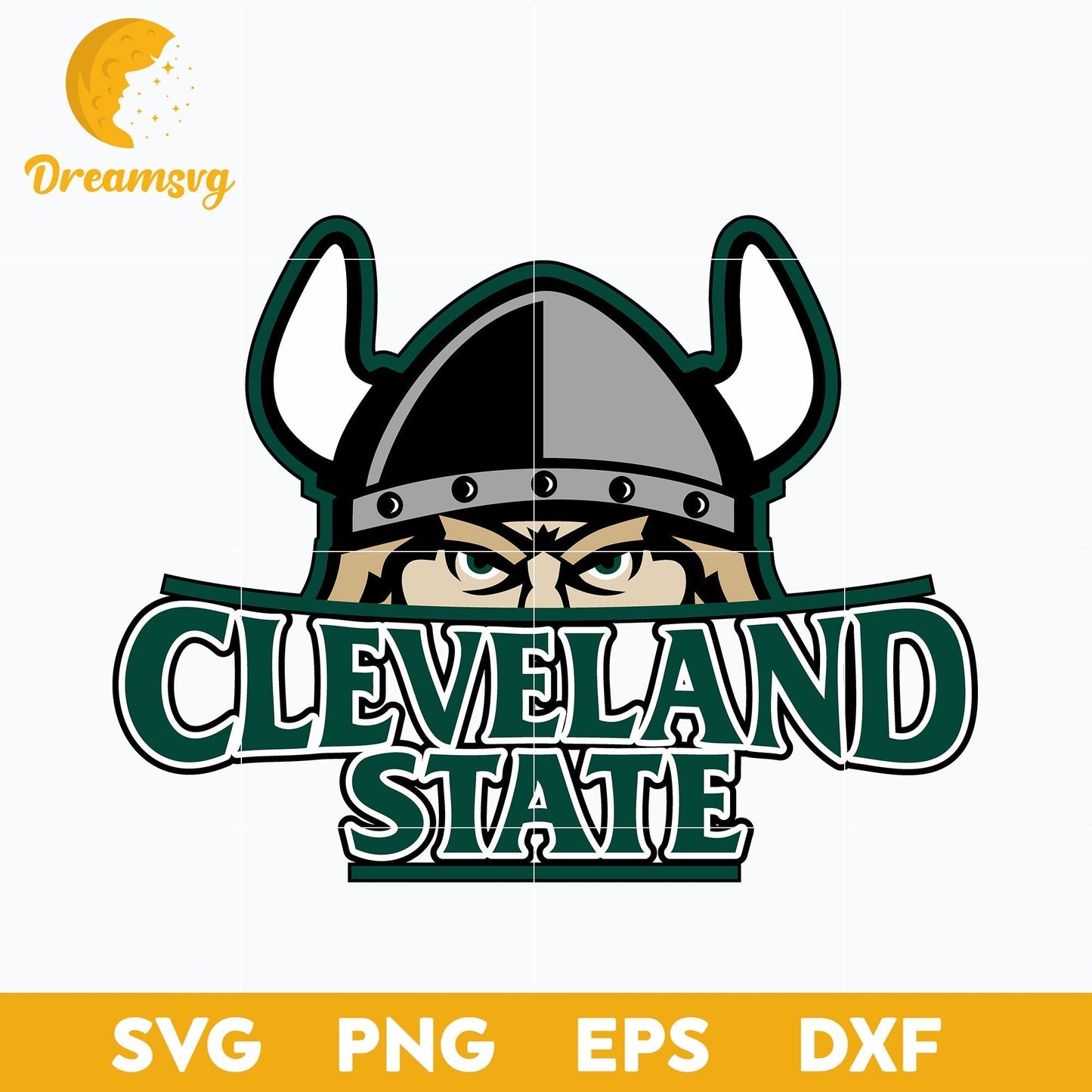 Cleveland State Vikings Svg, Logo Ncaa Sport Svg, Ncaa Svg, Png, Dxf, Eps Download File.