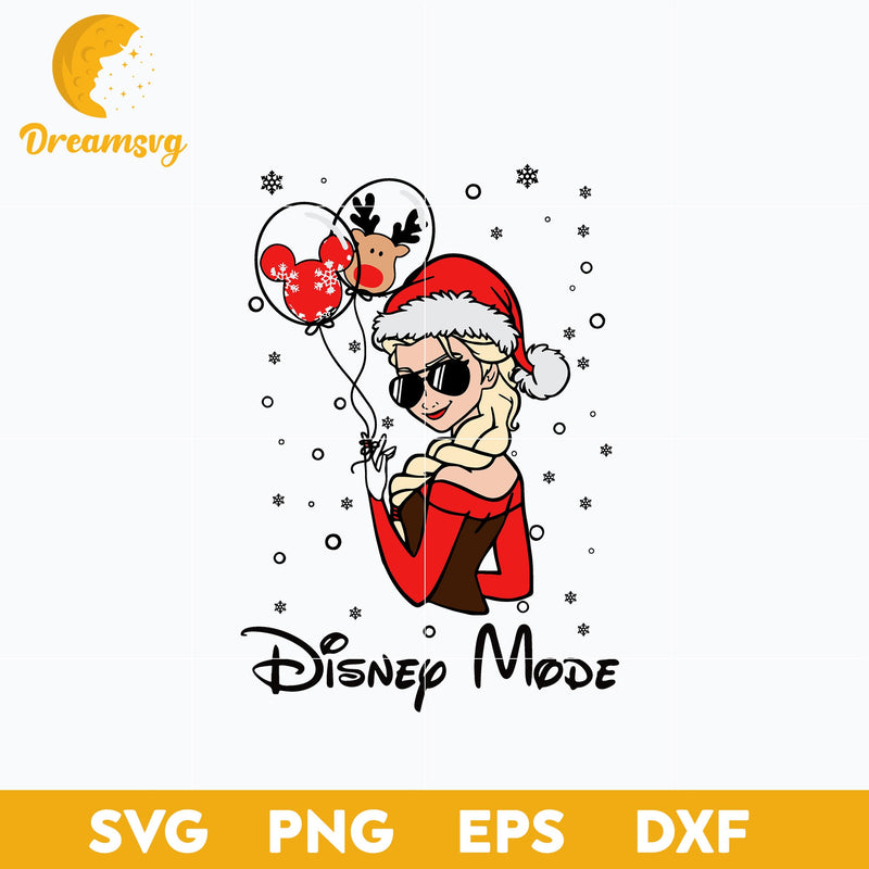 Disney Girl Of Christmas SVG, Christmas SVG, PNG DXF EPS Digital File.