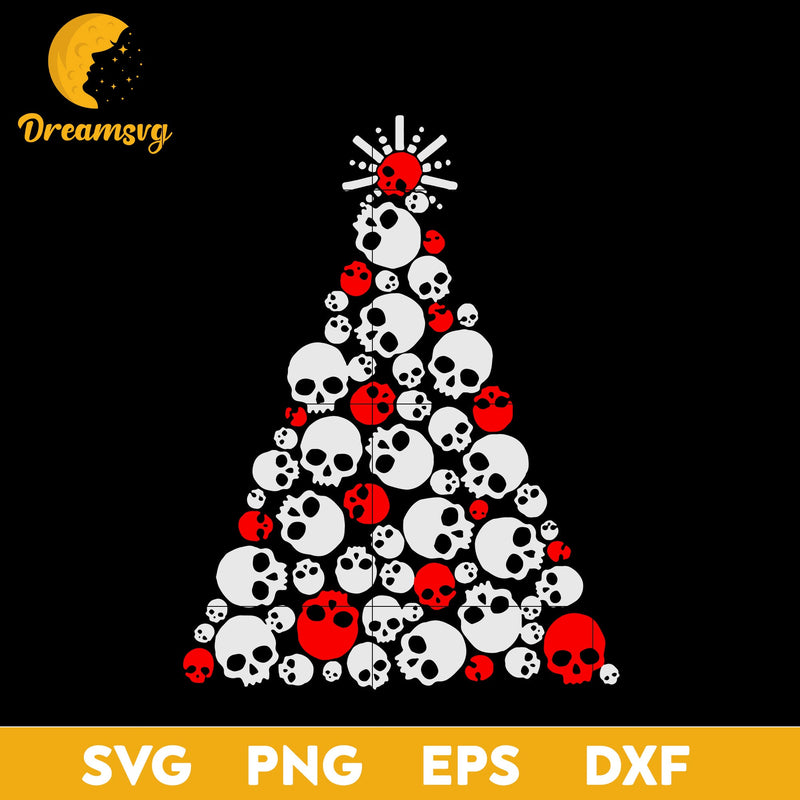 Gothic Christmas Tree SVG, Christmas SVG, PNG DXF EPS Digital File.