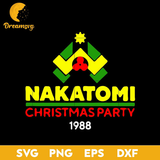 Holy Ellle Nakatomi Christmas SVG, Christmas SVG, PNG DXF EPS Digital File.