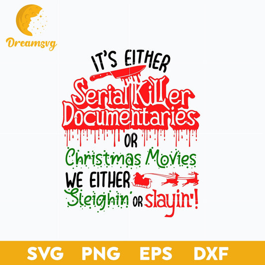 Horror Christmas SVG, Christmas SVG, PNG DXF EPS Digital File.