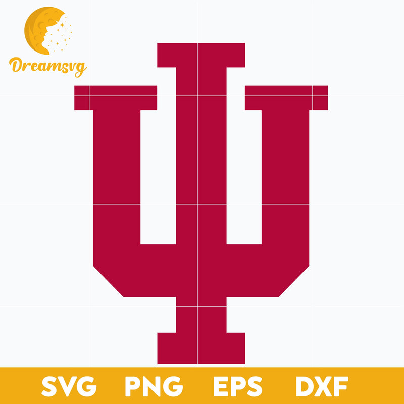 Indiana Hoosiers Svg, Logo Ncaa Sport Svg, Ncaa Svg, Png, Dxf, Eps Download File.