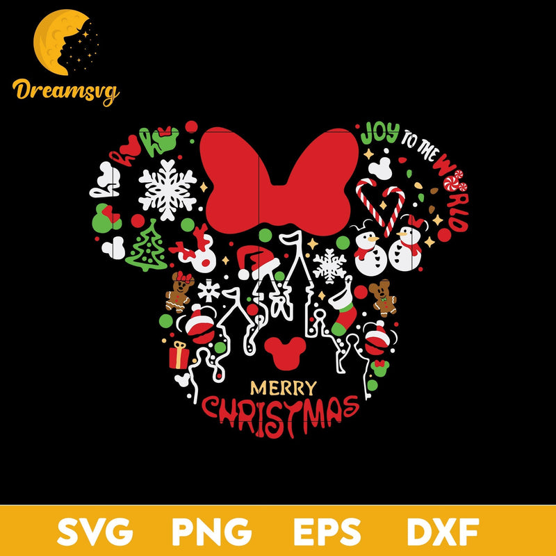 Joy To The World Merry Christmas SVG, Christmas SVG, PNG DXF EPS Digital File.