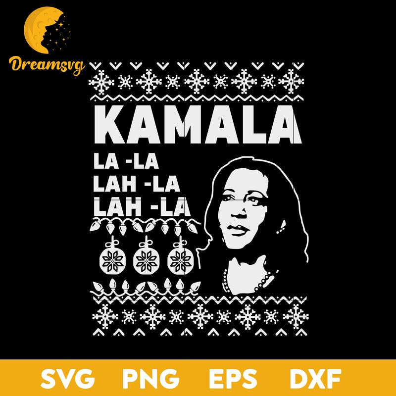 Kamala Harris Ugly Christmas SVG, Christmas SVG, PNG DXF EPS Digital File.