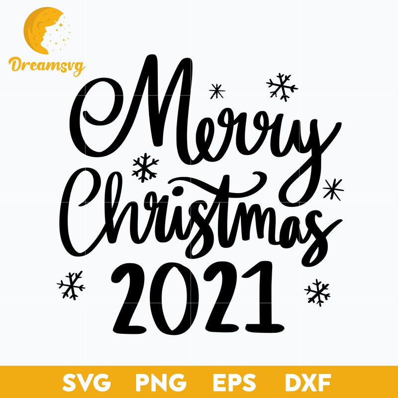 Merry Christmas SVG, Christmas SVG, PNG DXF EPS Digital File.