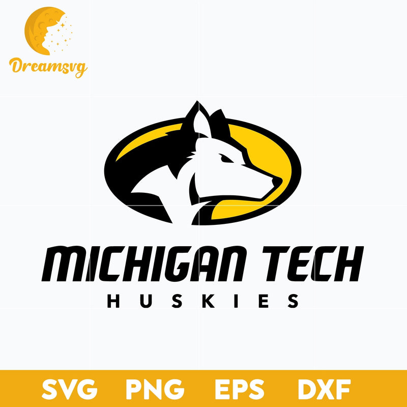 Michigan Tech Huskies Svg, Logo Ncaa Sport Svg, Ncaa Svg, Png, Dxf, Eps Download File.