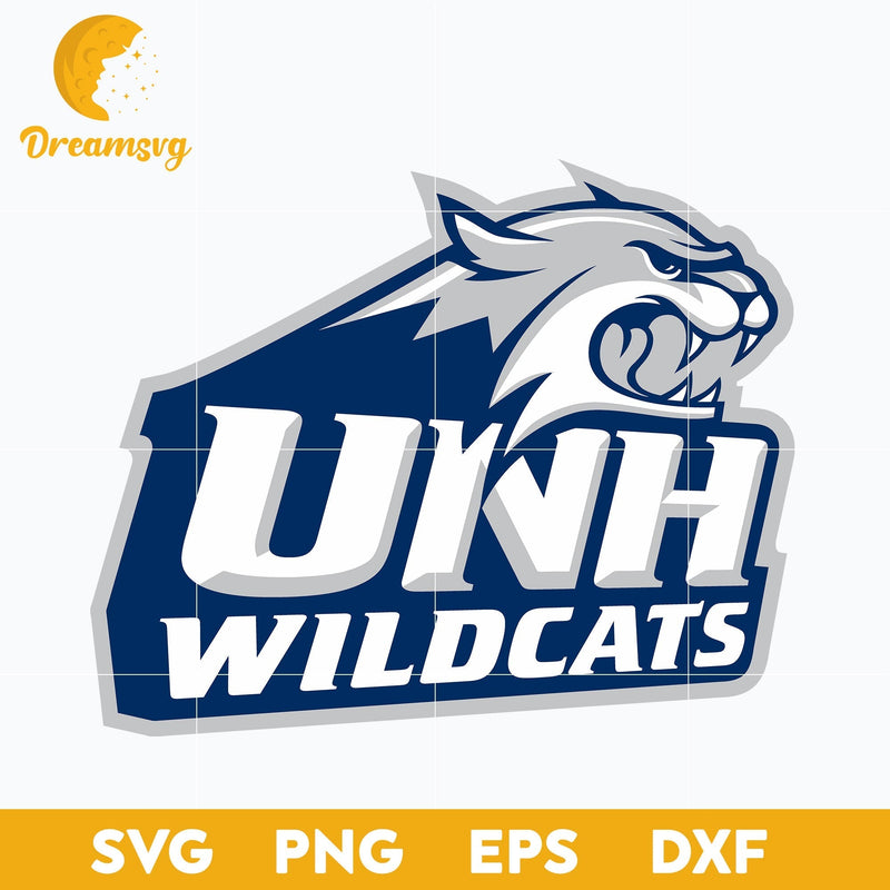 New Hampshire Wildcats Svg, Logo Ncaa Sport Svg, Ncaa Svg, Png, Dxf, Eps Download File.