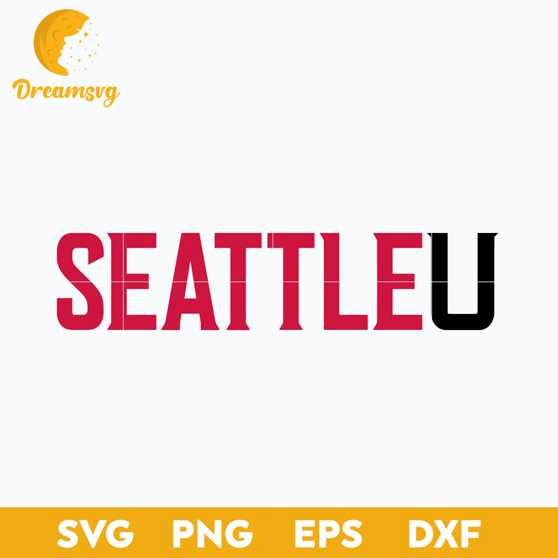 Seattle Redhawks Svg, Logo Ncaa Sport Svg, Ncaa Svg, Png, Dxf, Eps Download File.