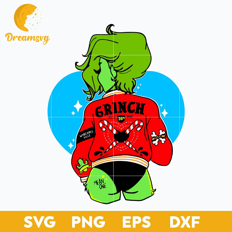 Sexy Grinch Christmas SVG, Christmas SVG, PNG DXF EPS Digital File.