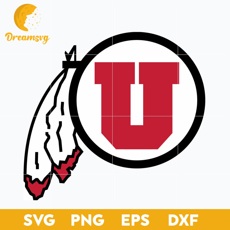 Utah Utes Svg, Logo Ncaa Sport Svg, Ncaa Svg, Png, Dxf, Eps Download File.