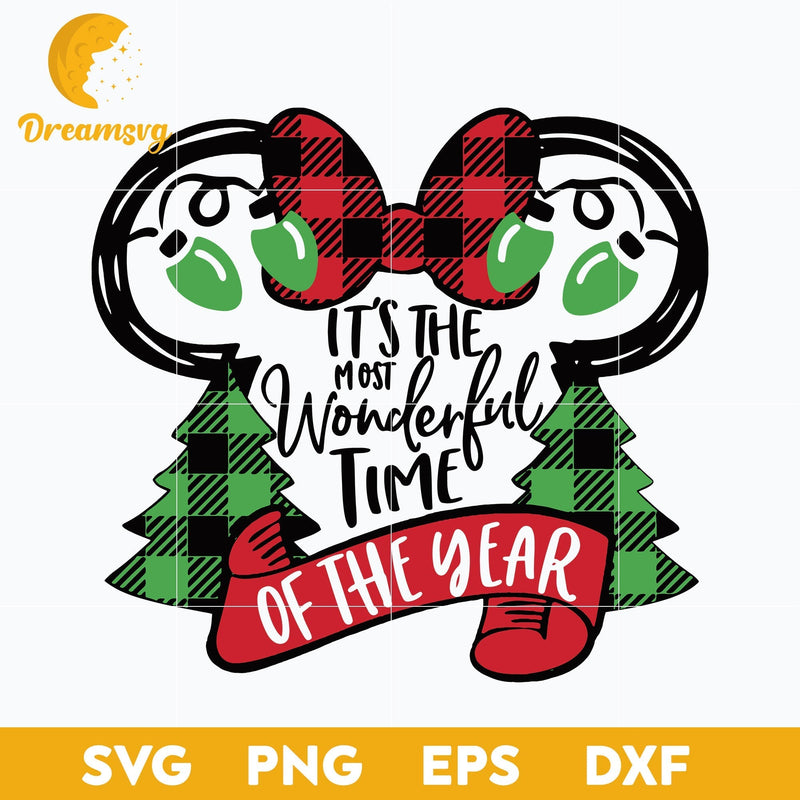 Mickey Christmas SVG, Christmas SVG, PNG DXF EPS Digital File.