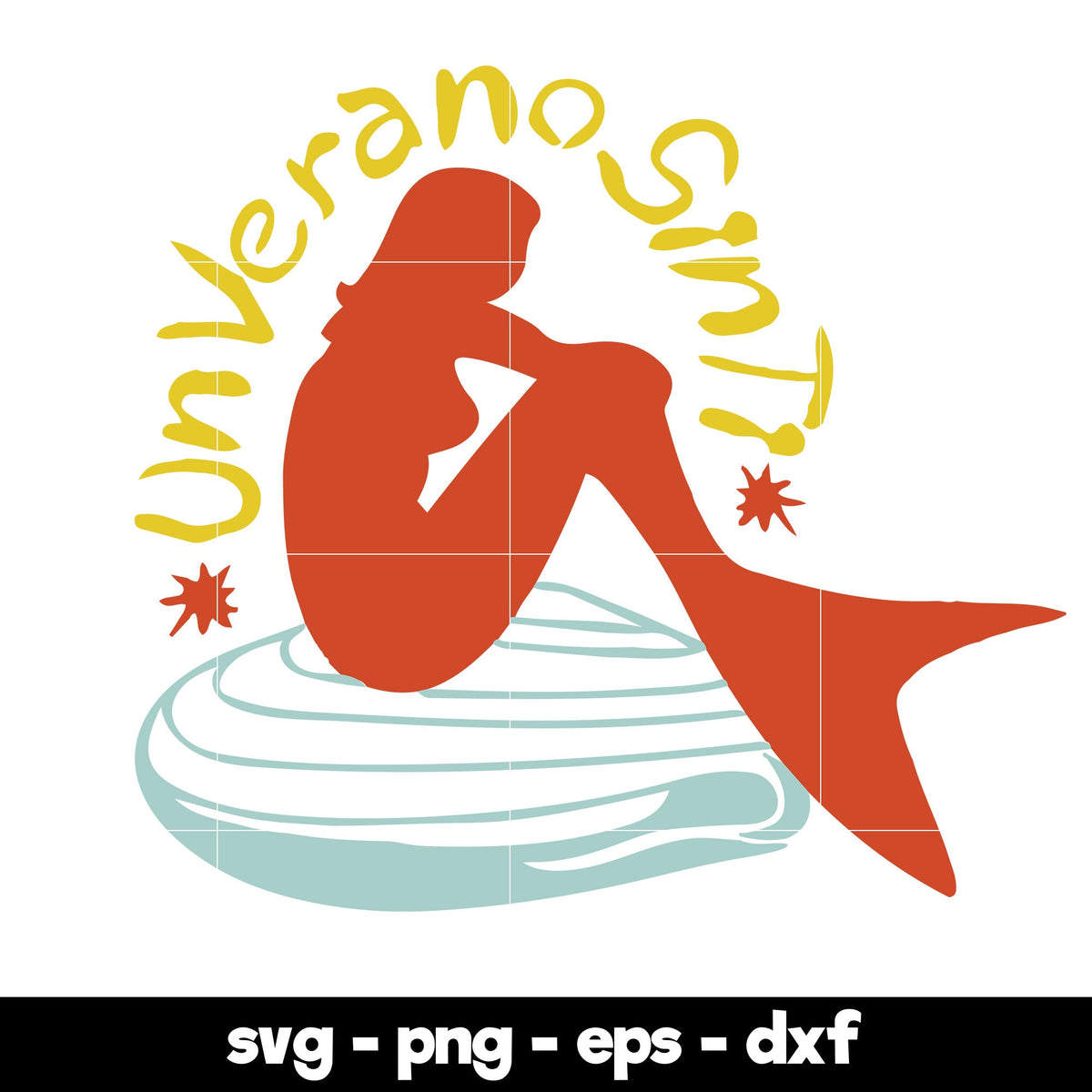 Un Verano Sin Ti Mermaid svg, Bad Bunny Svg, Un Verano Sin Ti Svg, Halloween Svg, png, dxf, eps digital file