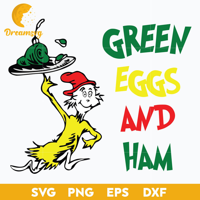 Green Eggs And Ham SVG, Dr Seuss SVG