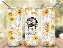 Mom life tumbler, flower tumbler, Straight & Tapered, PNG Sublimation, Digital Design Download, 20 oz Skinny Tumbler, Tumbler design