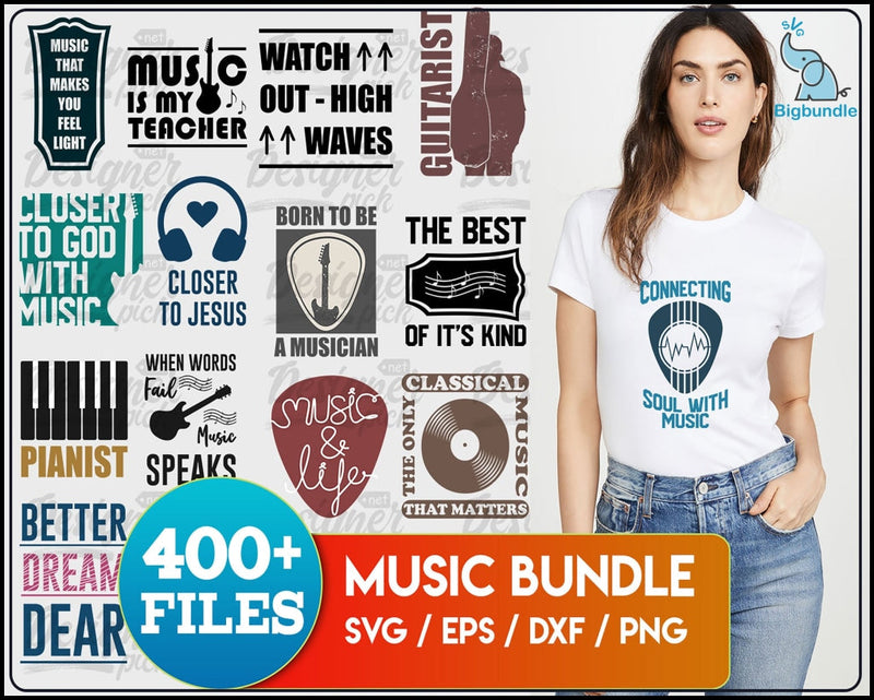 Music Svg Bundle - Digital download