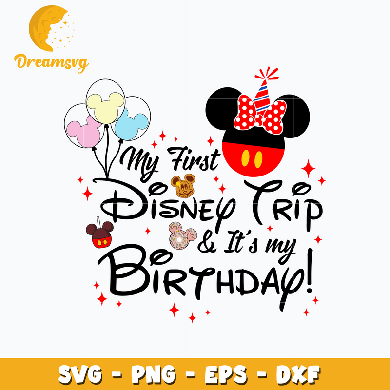 Disney minnie its my birthday svg