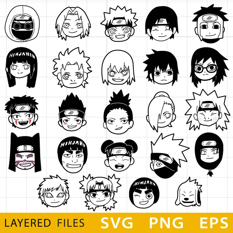 Naruto Bundle SVG