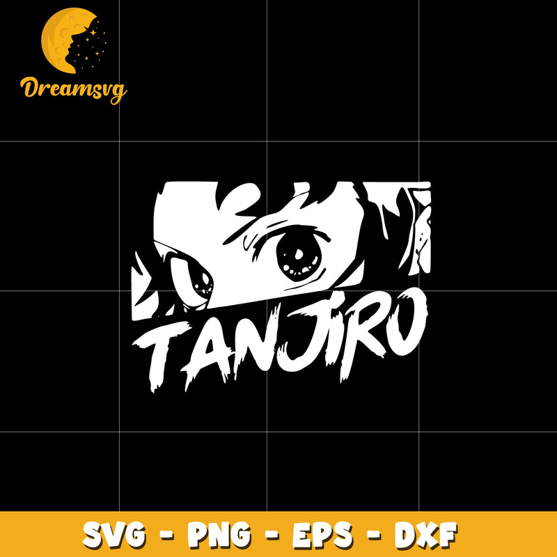 Kamado Tanjiro eyes svg, anime svg, Kimetsu no yaiba svg