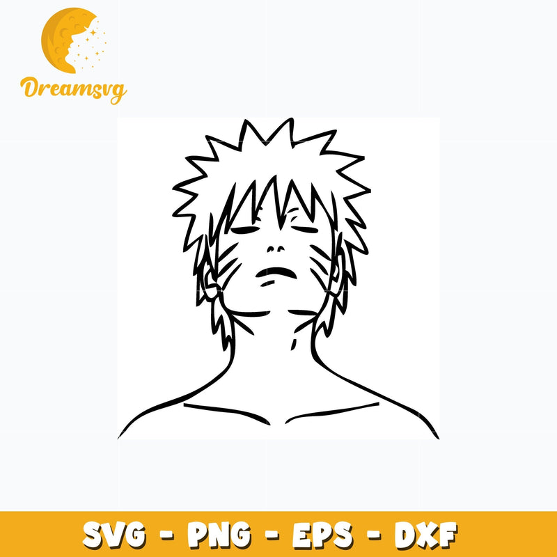 Uzumaki Naruto design svg, anime svg, Naruto svg