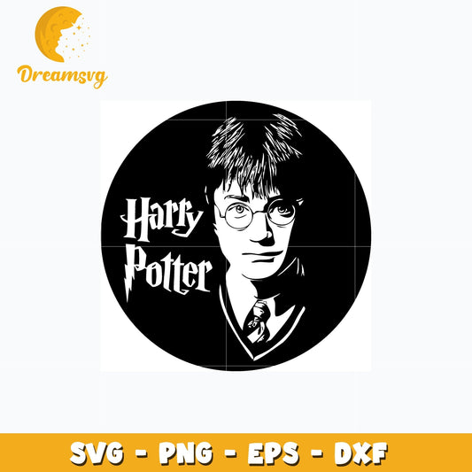 Harry Potter circle svg, anime svg, Harry Potter svg
